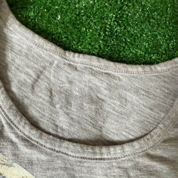 Justice Cap Sleeve Sneaker Graphic Heather Gray Tunic Style T-Shirt  Size 8 - Picture 8 of 14